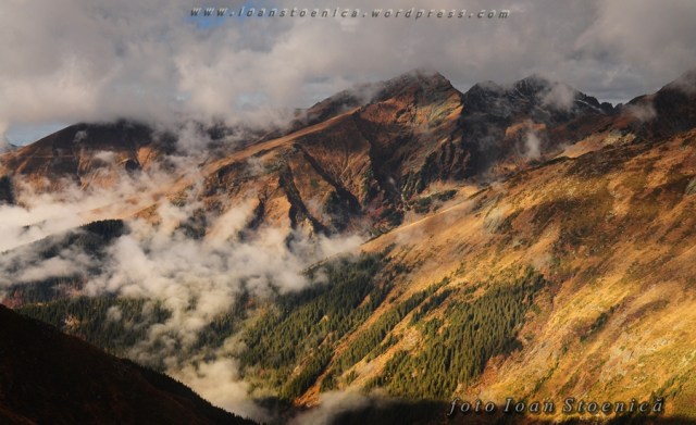 spre varful lespezi, fagaras