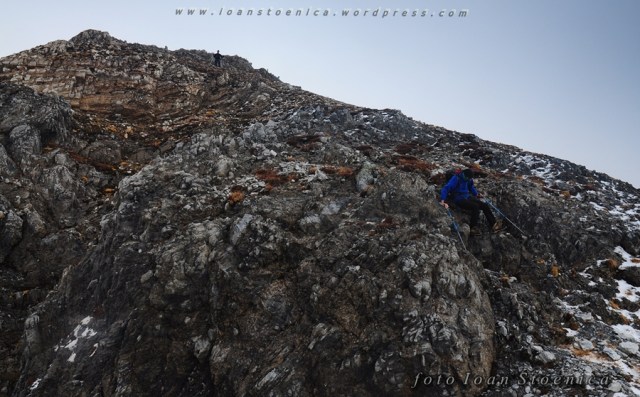 coborare de la varful Raiosul