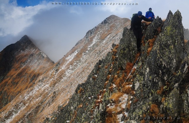 coborare intre stanci