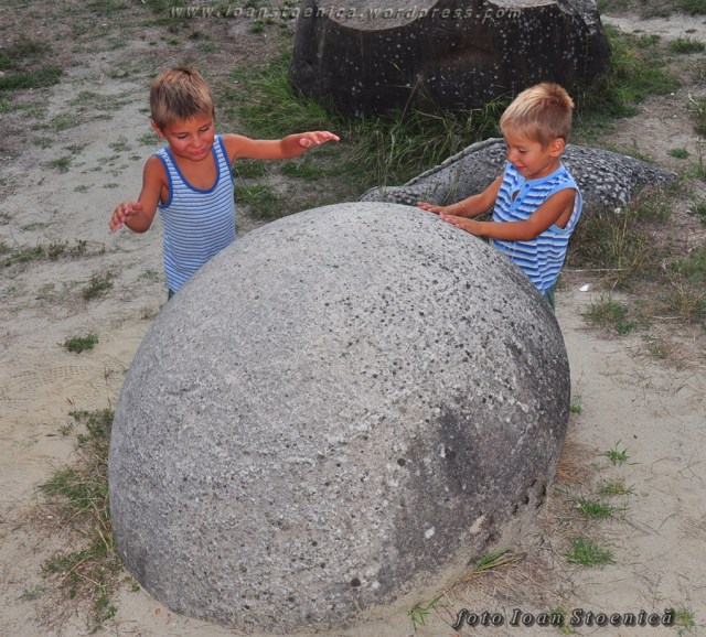 ou de dinozaur de piatra