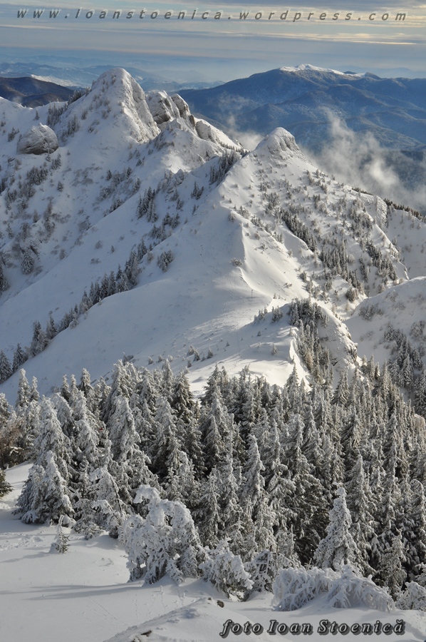 verticale in ciucas - iarna