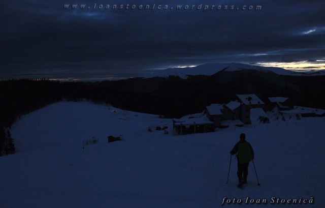 noaptea la muntele rosu