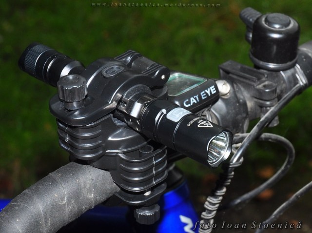 suport pentru lanterna pe ghidon - fenix