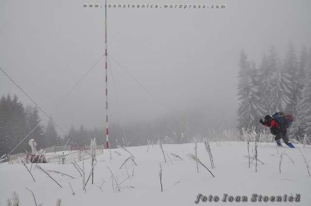 stalp si cruce in muntii tarcau
