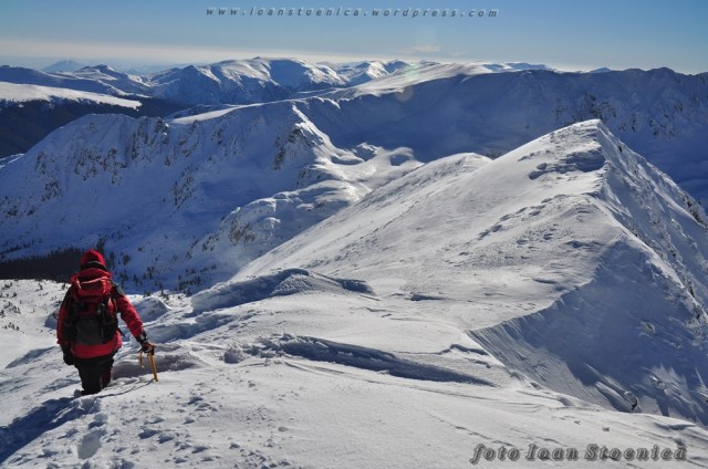 coborare prin zapada